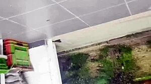 caught that skirt upskirt spying in the store