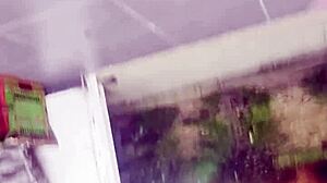 caught that skirt upskirt spying in the store