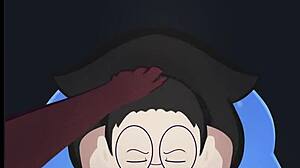 drunk busty argentine teen gives sloppy blowjob at party