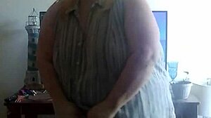 ocean deep sways her big tits while ripping clothes in a steamy striptease dance