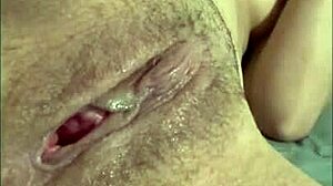 hot mexicana begs for cock while stuffing dildo deep