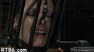 hey slut feel that CANING sting before i pound your pussy senseless in rough BDSM pov