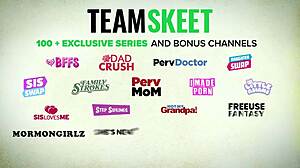 yo the best part about my stepsis's magic tricks? those handcuffs n her tight outfit