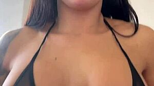 my heart races as this sultry brazilian milf's huge ass takes my anal creampie fisting