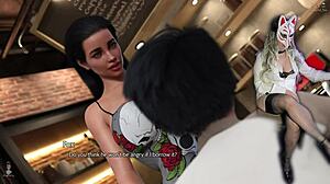 i can't stop watching stepmom suck this huge monster cock in stockings on the toilet