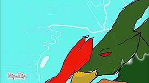 Zabel the chained BBW milf screams as rough bondage squeezes her huge tits crazy