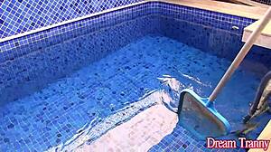 her cock throbs as i swallow thayla santos cum after wild ride