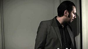 Stepdaughter, taste this forbidden cock now?