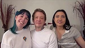 Desperate bbw moms big tits casting cumshot compilation