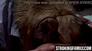 Emily Willis and Sami Parker Watch Stepdad Fuck Wet Pussies