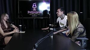 HE TALKED TIGRESINHO GAME PRIDE WHILE I SUCKED - YASMIN PARIZ SHEER RED!