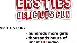 i strap on deep for her lesbian fuck