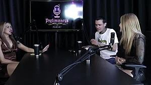 HE TALKED TIGRESINHO GAME PRIDE WHILE I SUCKED - YASMIN PARIZ SHEER RED!