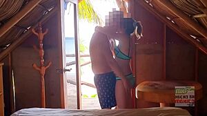 damn i love pounding this tight 18+ mexican girl's pussy right on the beach for everyone to see