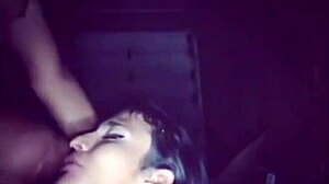 SHEMALE FROM INDIA GANGBANGED HARD ON TRAIN!