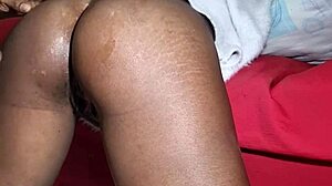 Big Black Cock Fists Brazilian Ass Hard!