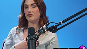 Big tits Siri Dahl fingers her pussy! Horny milf masturbates to wild orgasm naked!