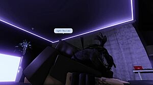 The Roblox goth slut meets BBC bull who FUCKS her BENT OVER DOGGYSTYLE DEEPTHROAT rough turning her into BBC WHORE blacked