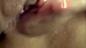 hot mexicana begs for cock while stuffing dildo deep