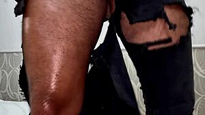 wanna see anal finger fucking with huge balls bouncing and ripped jeans? 