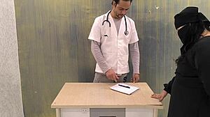 hey doc that big cock handjob turns into doggystyle fuck quick