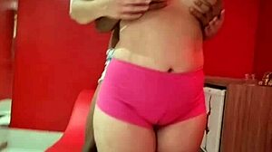 imagine his wife slurping that huge black cock in sexy shorts at the motel