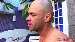 her cock throbs as i swallow thayla santos cum after wild ride