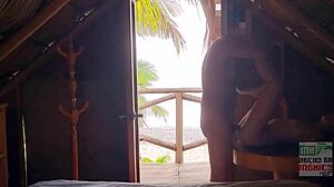 damn i love pounding this tight 18+ mexican girl's pussy right on the beach for everyone to see