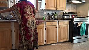 i was shocked when my pakistani stepson filled my pussy with his cum