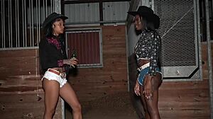 i went for a wild rodeo ride on that pretty black pussy and it felt amazin... off the charts!!