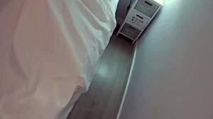 Stepmom sucks stepsons cock then begs anal creampie fisting