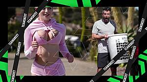 hey teen thief did you hide anything in that tight 18+ pussy during the strip search or does the officer need to check your small tits and deepthroat next?