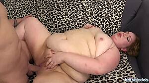 chubby blonde velma voodoo bounces her big tits while sucking cock