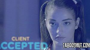 Kinky robot teases clients all rough night