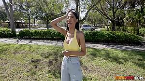 eden west rides milks monster black cock cowgirl doggystyle deepthroat her skinny teen pussy 😈💦🍆