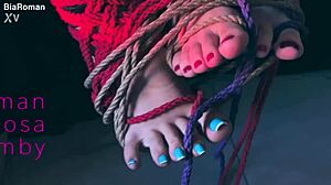 Kinky games make these feet wildly excited