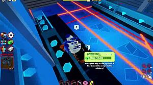 milf cop bitch gives blowjob and titty fuck before anal creampie in roblox jailbreak