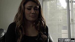 yo busty teen babysitter's fat ass gets wrecked by mature client's huge dick