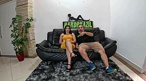 Lyah Silva's Wild Bareback Anal Debut