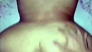 her pussy brims with his gushing load on every deep plunge