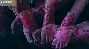 Kinky games make these feet wildly excited