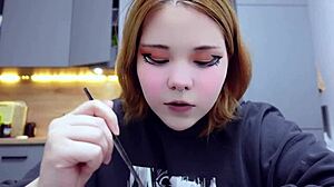 furiyssh dives into a massive mugbang feast looking super cute and chubby all the way