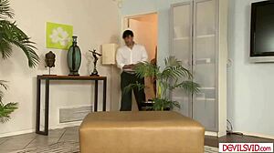 Guy Pounds Stepdaughter's Blonde Teen BFF