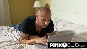 tina chanel slutted out by two monster cocks??