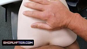 hey teen thief did you hide anything in that tight 18+ pussy during the strip search or does the officer need to check your small tits and deepthroat next?