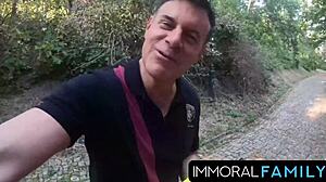 Easter Prank Turns Into Chubby Alexis's Wild Pussy Licking And Doggy Delight