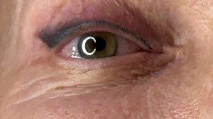 Mature Cougar Lady Face Fucked by Monster Cock with Huge Cumshot Covering Eyes and Facial Creampie