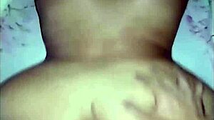 her pussy brims with his gushing load on every deep plunge