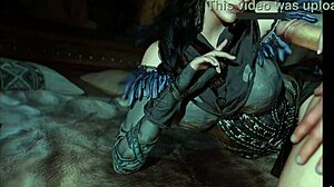 Эта петля жопы ломает реальность в дикой 3D хентай анимации с кремпаем