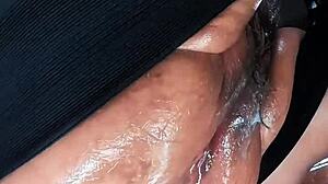 Fat pig destroys my huge hairy wolf pussy with fisting dildo punishment and dirty talk.